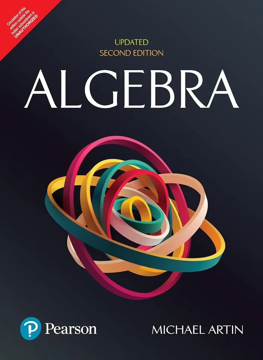 Cover: Algebra by Michael Artin