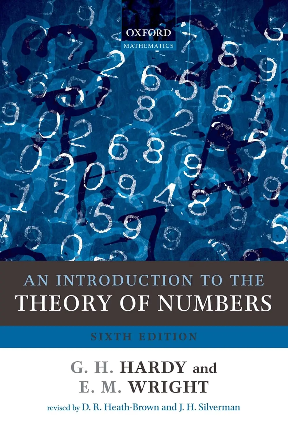 Cover: An Introduction to the Theory of Numbers by G. H. Hardy, E. M. Wright