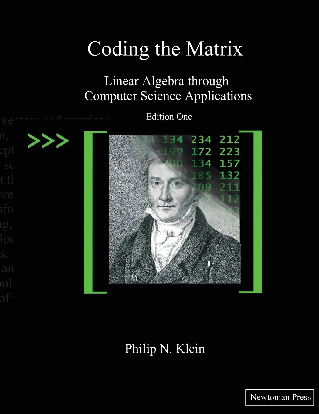 Cover: Coding the Matrix by Philip N. Klein