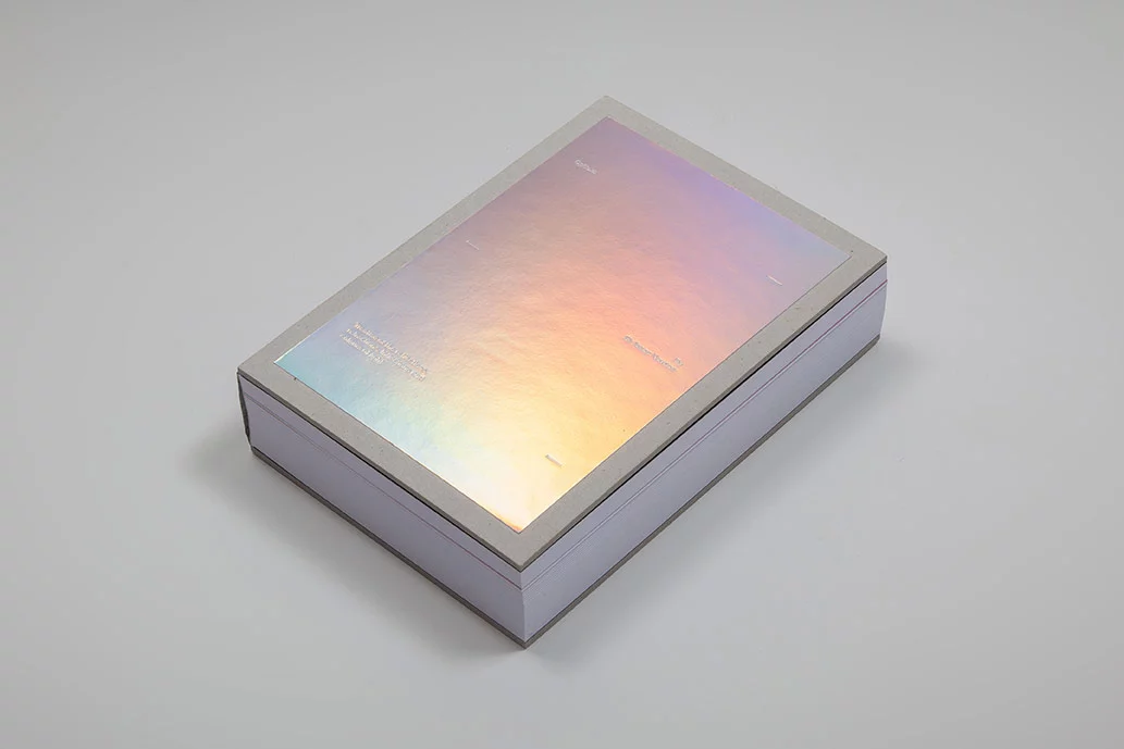 Isaac Newton's Opticks — holographic cover