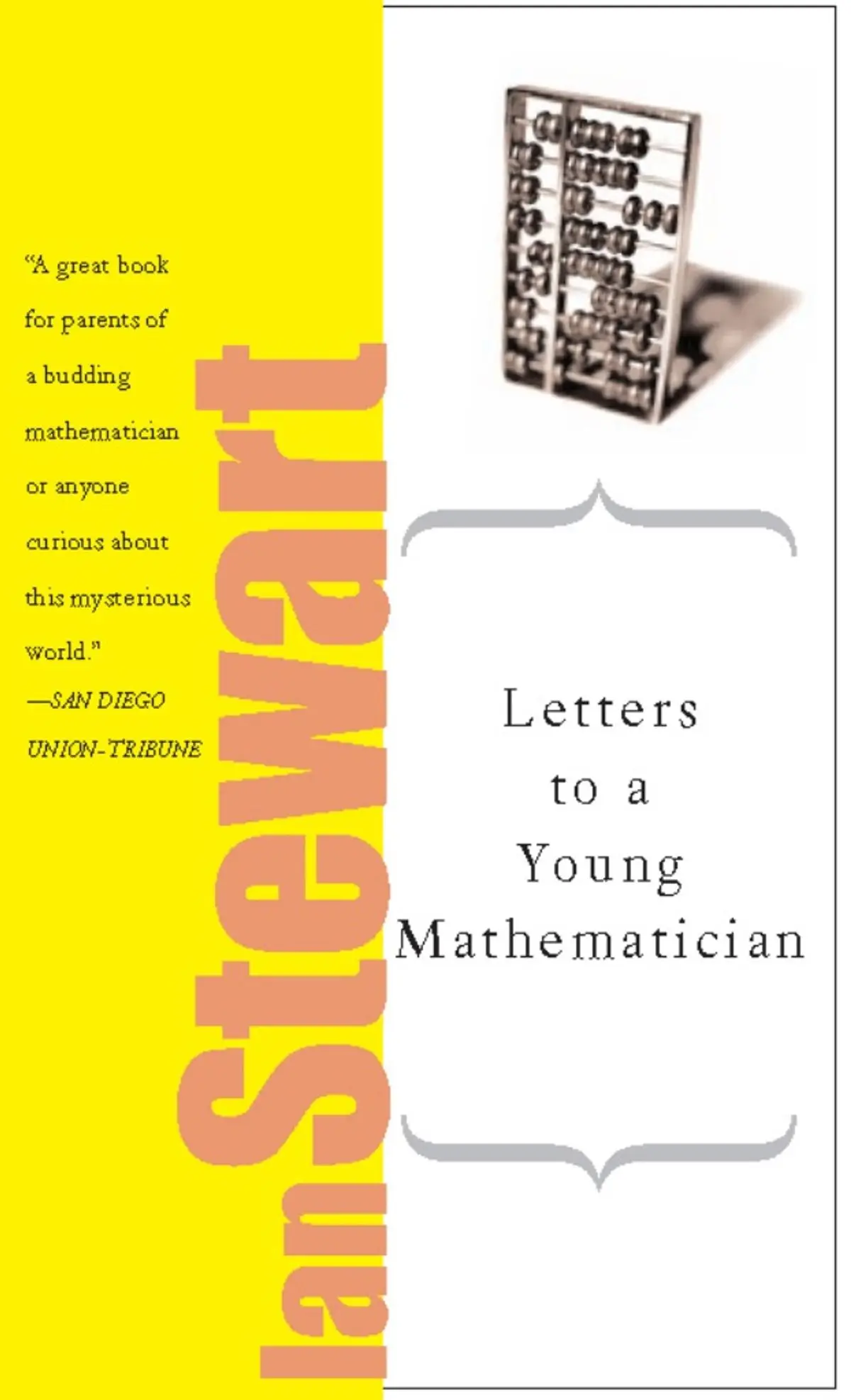 Cover: Letters to a Young Mathematician by Ian Stewart
