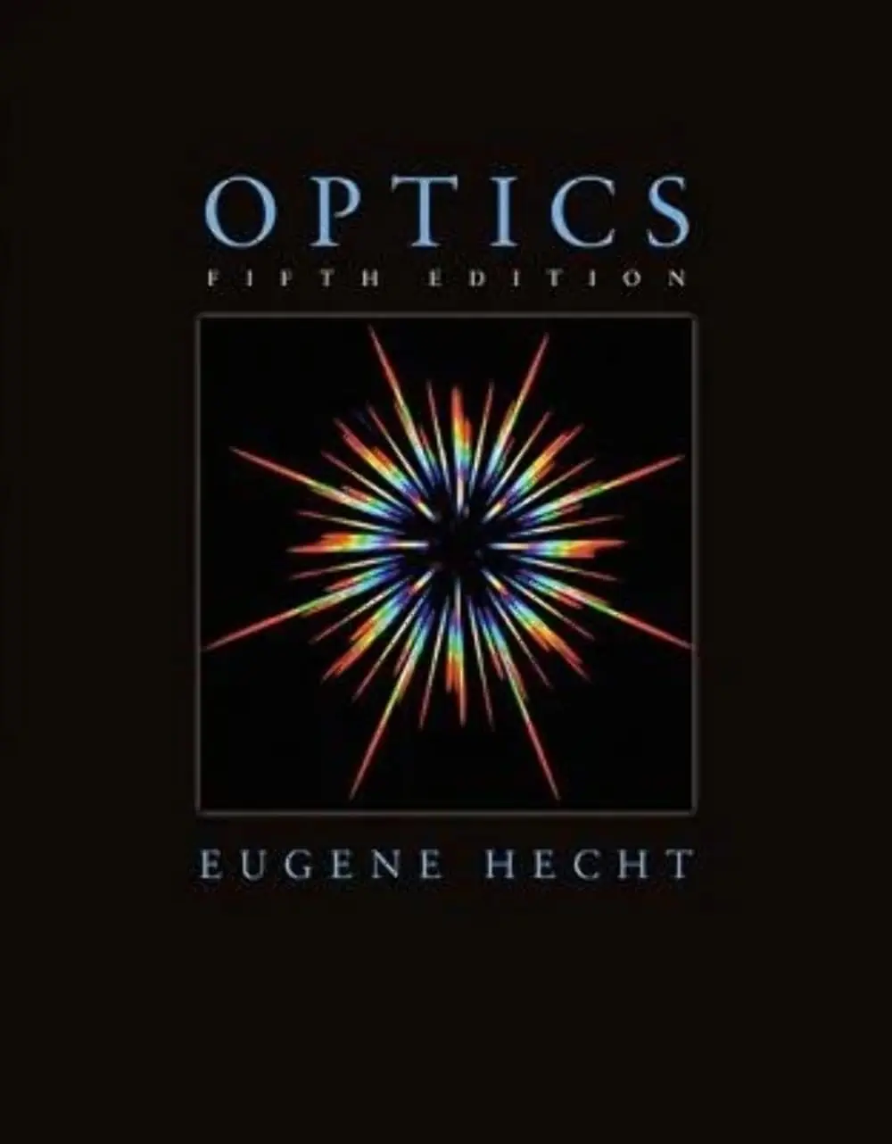 Cover: Optics by Eugene Hecht