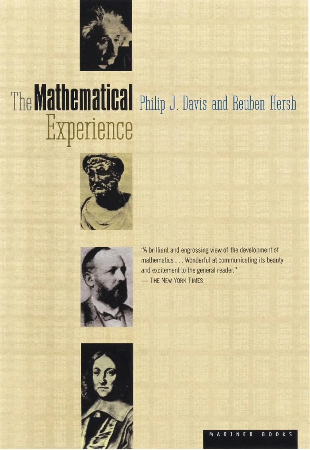 Cover: The Mathematical Experience by Philip J. Davis, Reuben Hersh