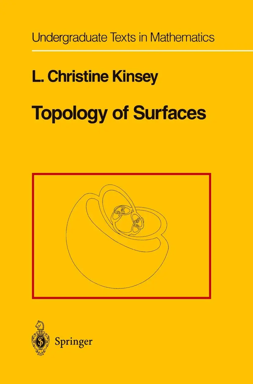 Cover: Topology of Surfaces by L. Christine Kinsey
